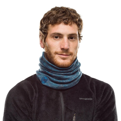 Бандана Buff Heavyweight Merino Wool Lake Blue Multi Stripes2