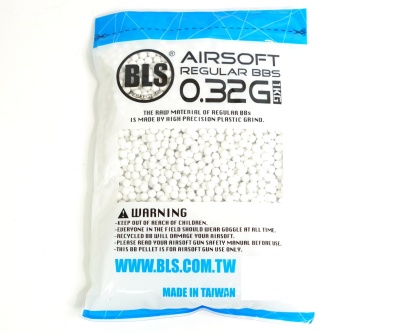 Шары BLS 0,32 White 1кг (3100шт.) страйкбол (airsoft)24