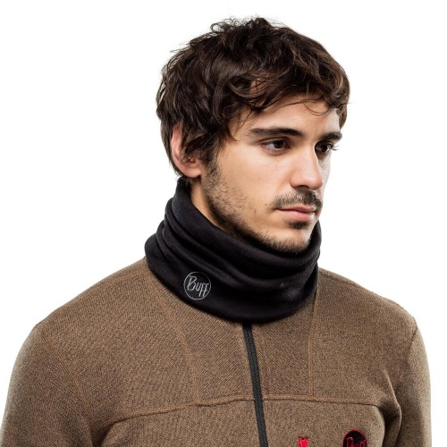 Бандана Buff Heavyweight Merino Wool Solid Black2