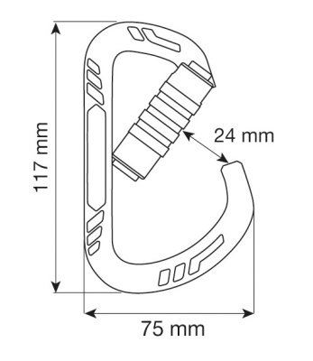 Карабин CAMP Guide XL 3Lock3