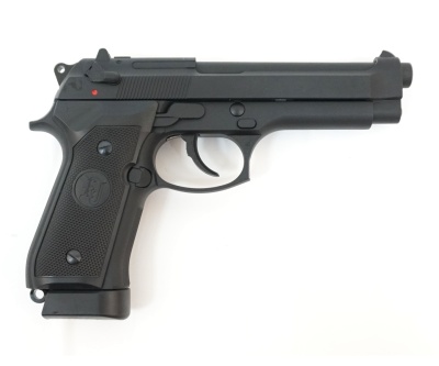 Модель пистолета (KJW) M9.CO2 M9 GBB GO2 Black