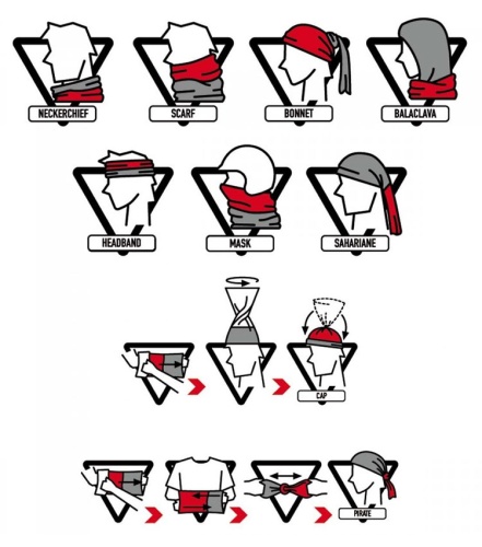 Бандана Buff Polar Unal Garnet24