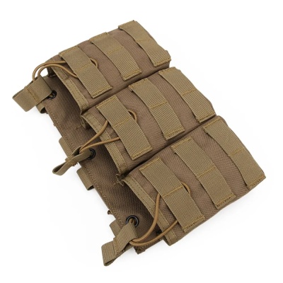 Подсумок тройной molle ADR FJB-03 A-tacs FG23