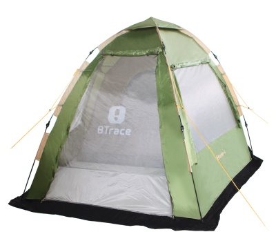 Палатка-шатер BTrace Home 4 быстросборная (зеленая)4