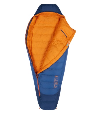 Спальный мешок RedFox Yeti -20C (Long, деним/оранж) левый22