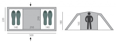 Палатка BTrace Gemini2