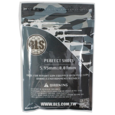 Шары BLS 0,45 White (1000 шт.) страйкбол (airsoft)21