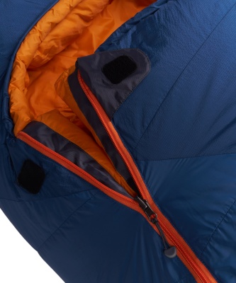 Спальный мешок RedFox Yeti -40C (Long, деним/оранж) левый27