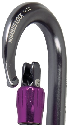 Карабин CAMP Nimbus Lock, Gun metal/Fuchsia22