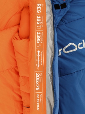 Спальный мешок Kanrock Axiom -5 (regular, blue) левый35