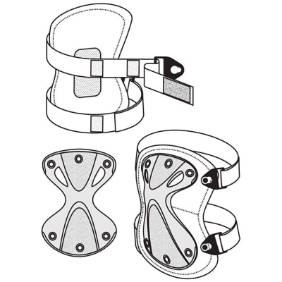Набор наколенники и налокотники ADR Multicam25