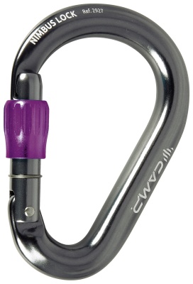 Карабин CAMP Nimbus Lock, Gun metal/Fuchsia