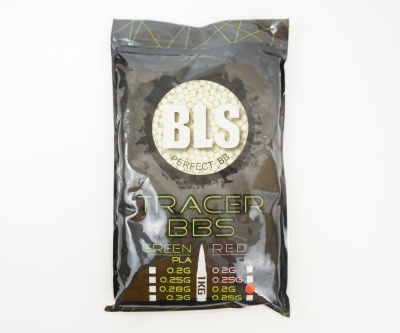 Шары BLS 0,20 Tracer Green 1кг (5000шт.) страйкбол (airsoft)21