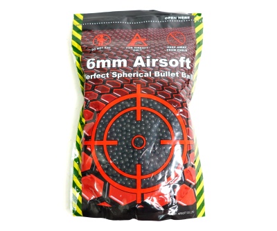 Шары Angry BBs Black 0,25 1 кг. (4000шт.) страйкбол (airsoft)