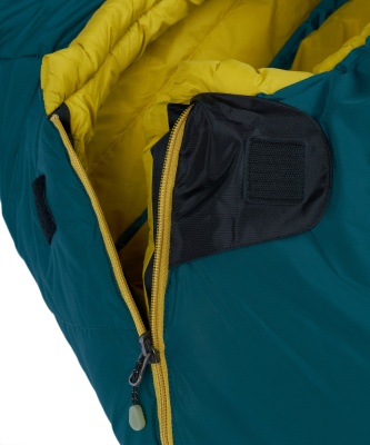 Спальный мешок RedFox Arctic -20C (Regular, нептун/эвкалипт) левый26