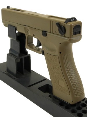 Модель пистолета Cyma CM030 Glock 18C электр. Tan