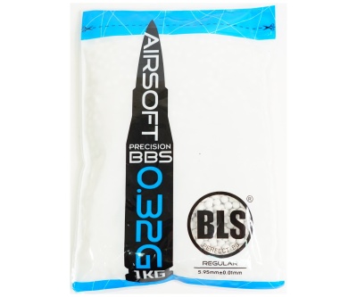Шары BLS 0,32 White 1кг (3100шт.) страйкбол (airsoft)23