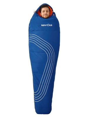 Спальный мешок Kanrock Axiom -5 (regular, blue) левый23