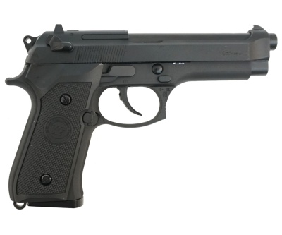 Модель пистолета WE M001-GAS Beretta M92F Black