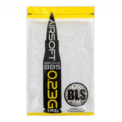 Шары BLS 0,23 White 1кг (4300шт.) страйкбол (airsoft)