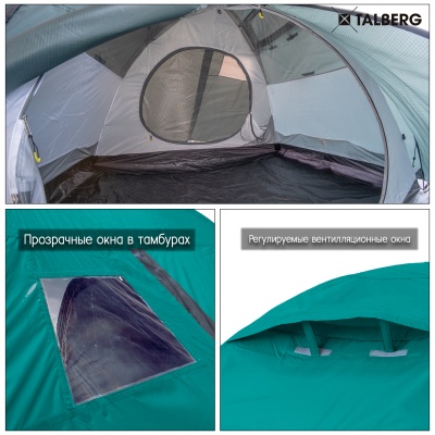 Палатка Talberg SLIPER 3 green20