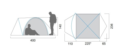 Палатка RedFox Trekking Fox 4 Plus _3