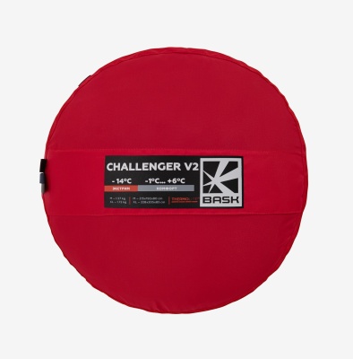 Спальный мешок Bask CHALLENGER V2 XL (синий) левый25