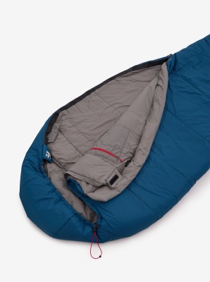 Спальный мешок Bask CHALLENGER V2 XL (синий) левый22