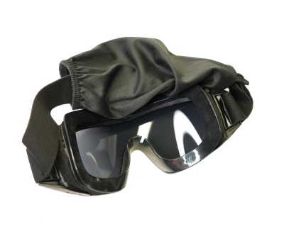 Очки защитные Airsoft Desert Locust Style 3 сменные линзы PC Black