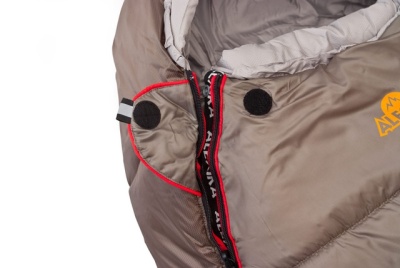 Спальный мешок Alexika NORD красный правый 9227.0106127