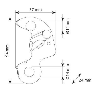 Зажим CAMP Solo23