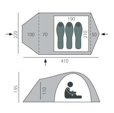 Палатка BTrace Voyager УЦЕНКА21