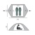 Палатка BTrace Point 2+ (зеленая/беж)4 Палатка BTrace Point 2+ (зеленая/беж)4