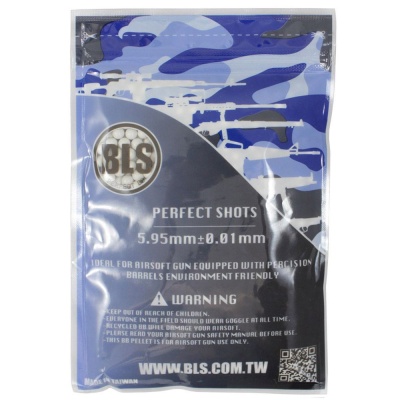 Шары BLS 0,36 White (1000 шт.) страйкбол (airsoft)21