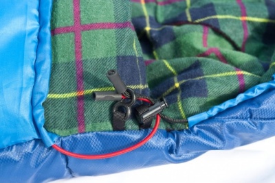 Спальный мешок Alexika TUNDRA PLUS синий правый 9257.0105125