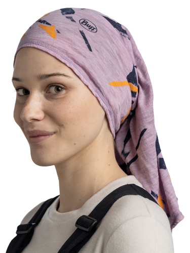 Бандана Buff Lightweight Merino Prints Virta Grape Ice24