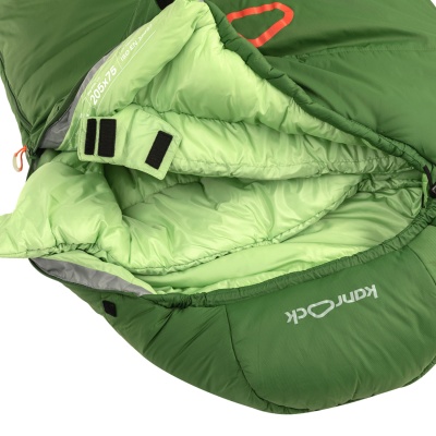 Спальный мешок Kanrock Aurora -5 (regular, green) правый24
