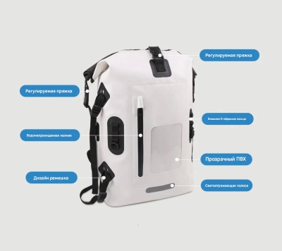 Герморюкзак ADR Safe DryPack Lite 32 (black)26