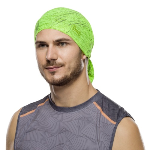 Бандана Buff CoolNet UV+ Reflective R-Lime Htr28