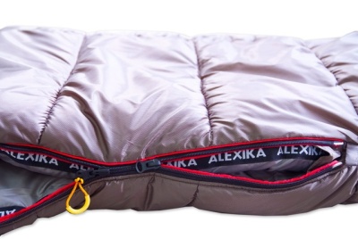 Спальный мешок Alexika ALEUT COMPACT серый правый 9233.010735
