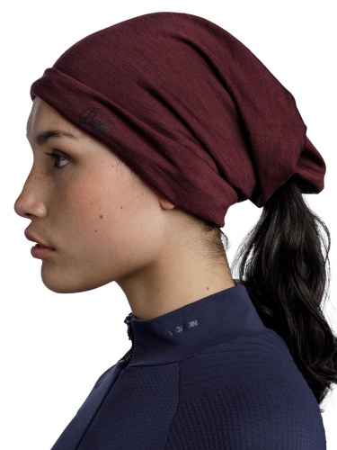 Бандана Buff Lightweight Merino Solid Garnet22