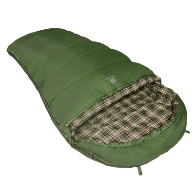 Спальный мешок BTrace Rich (зеленый) левый21