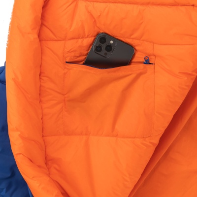 Спальный мешок Kanrock Axiom -5 (regular, blue) левый39