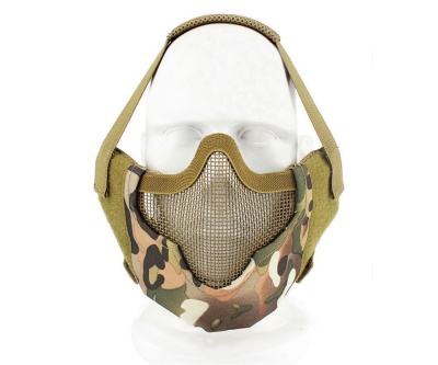 Маска защитная на нижнюю часть лица Tactical V8 Multicam