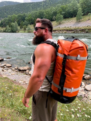 Герморюкзак ADR 55 (orange)1