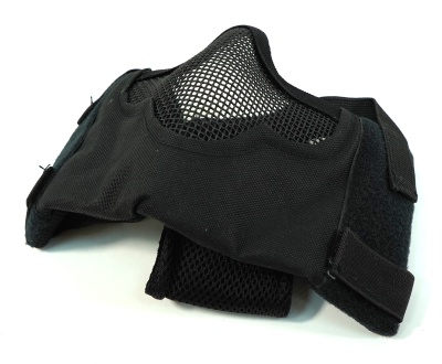 Маска защитная на нижнюю часть лица Tactical V8 Black