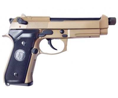Модель пистолета пневм  (KJW) M9A1-TBC.CO2 GBB Tan