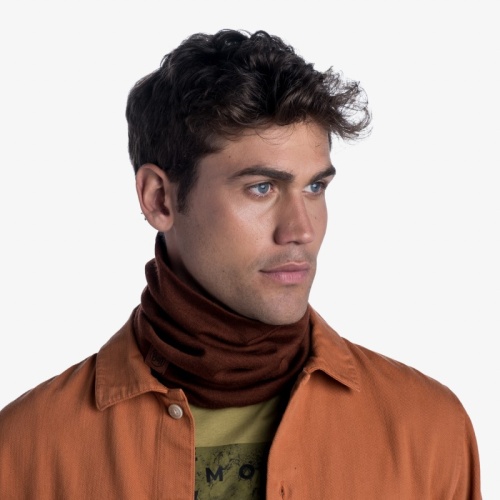 Бандана Buff Heavyweight Merino Wool Solid Sienna2