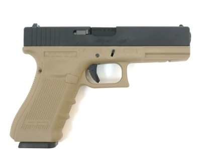 Модель пистолета WE Glock-17 gen4 WE-G001B-TAN металл Tan