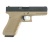 Модель пистолета WE Glock-17 gen4 WE-G001B-TAN металл Tan